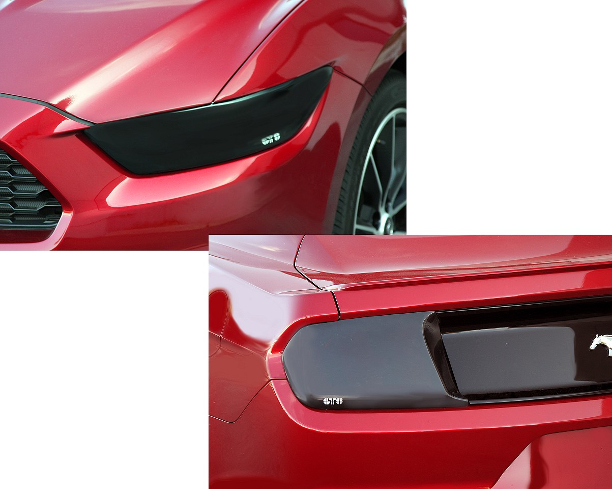 2015-2017 Ford Mustang GT Styling Headlight and Taillight Blackouts